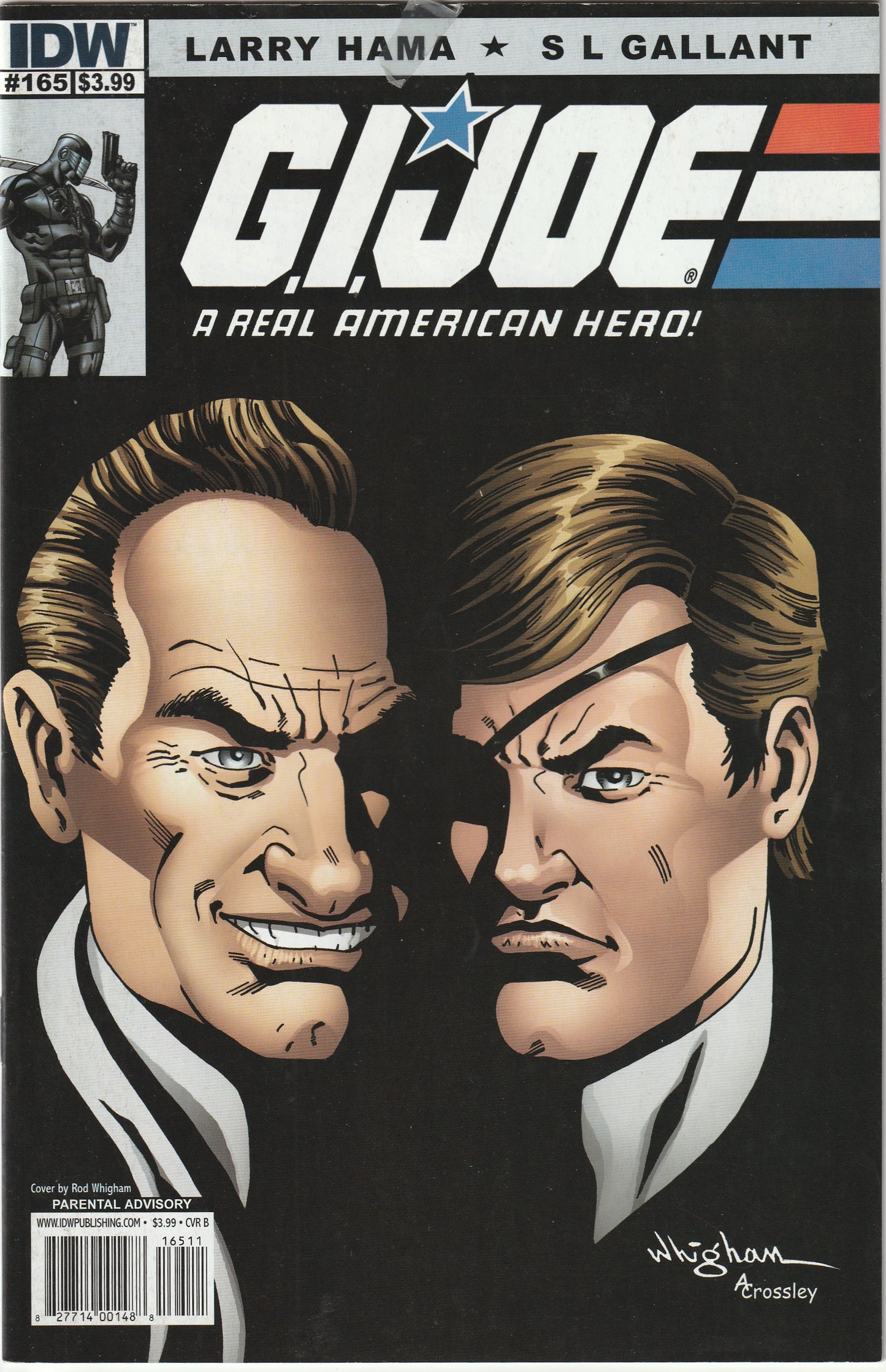 G.I. Joe: A Real American Hero #165 (2011) - Cover B Rod Whigham