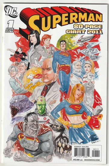 Superman 80-Page Giant #1 (2011) - Dustin Nguyen cover