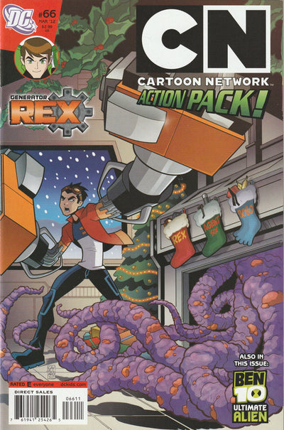 Cartoon Network Action Pack #66 (2012) - Generator Rex, Ben 10 Ultimate Alien