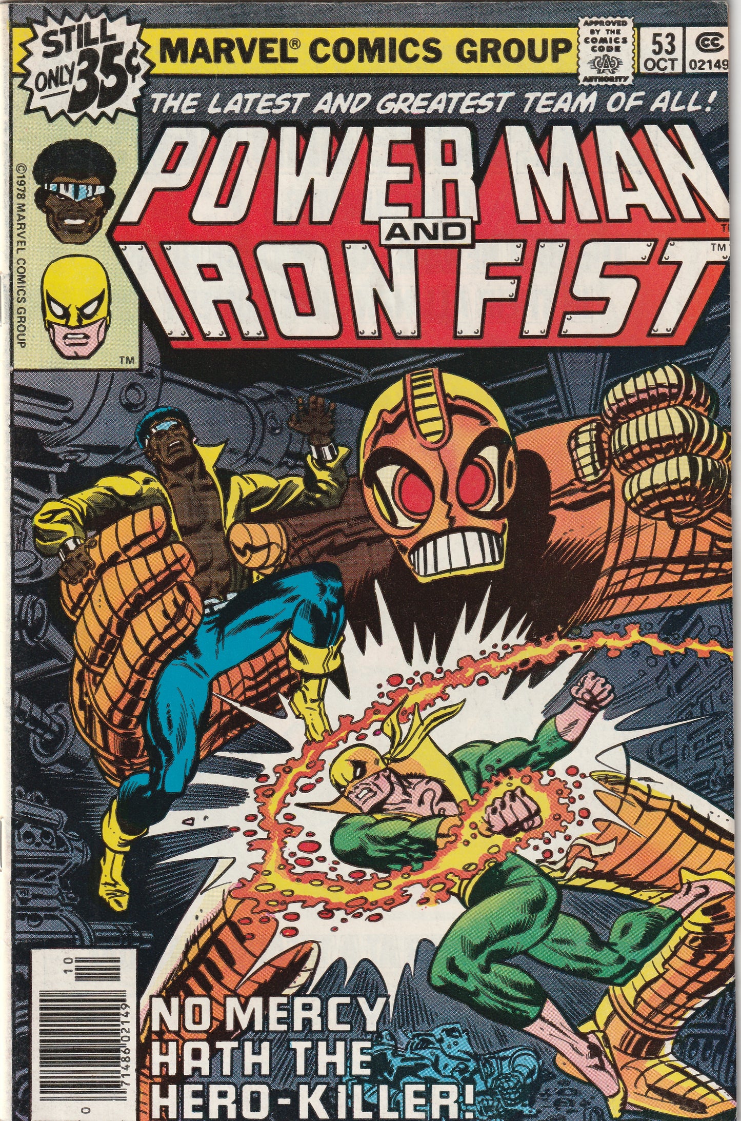 Power Man and Iron Fist #53 (1978) - Nightshade Appearance