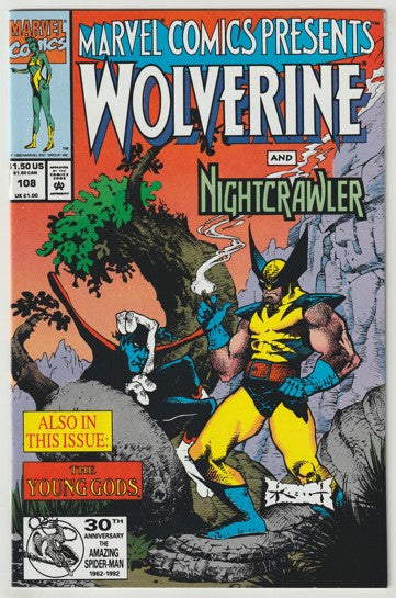 Marvel Comics Presents #108 (1992) - Wolverine, Nightcrawler, Ghost Rider, Thanos