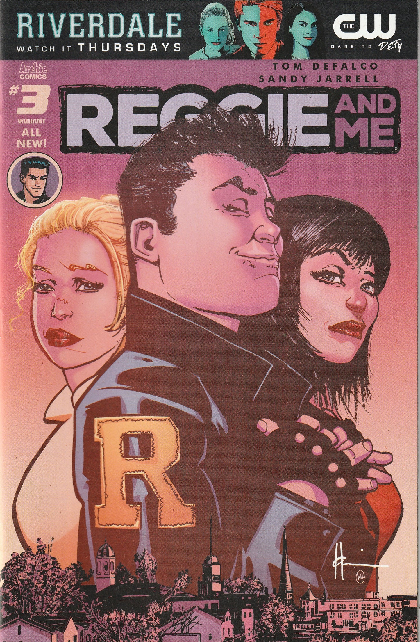 Reggie and Me #3 (2017) - Cover B Howard Chaykin Variant Cover