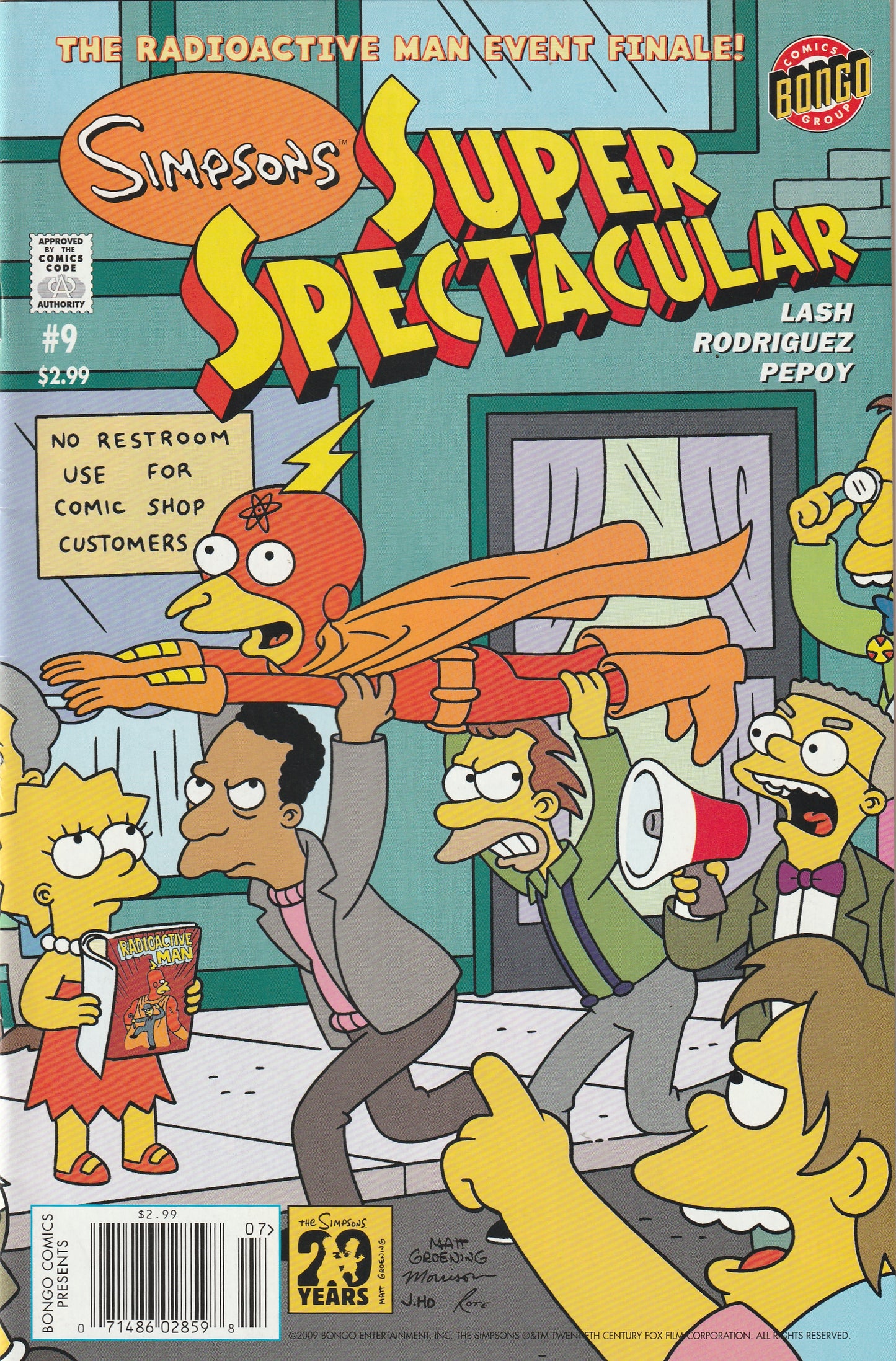 Simpsons Super Spectacular #9 (2009)