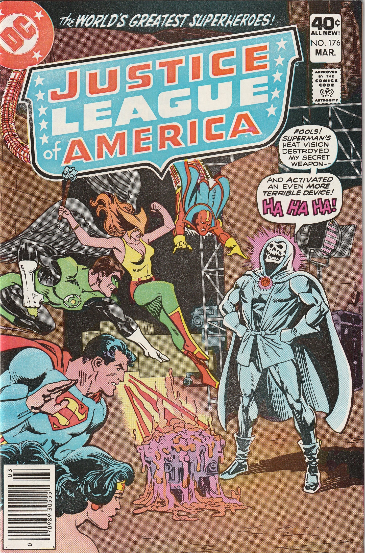 Justice League of America #176 (1980) - Dr. Destiny (John Dee) Appearance