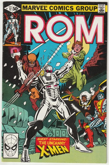 ROM #17 (1981) - 1st appearance of Hybrid