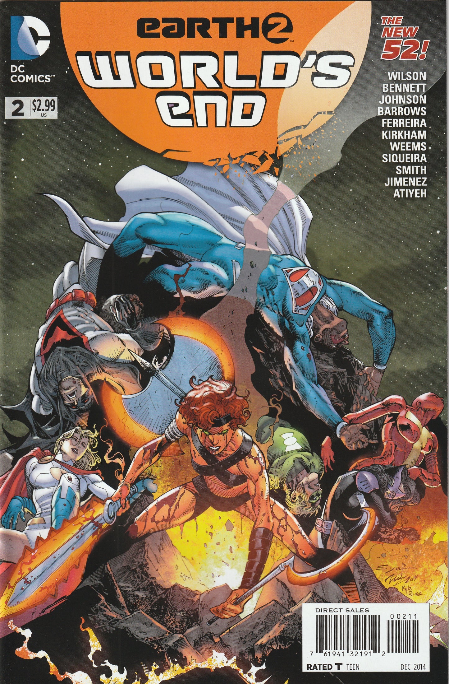 Earth 2: World's End #2 (2014)