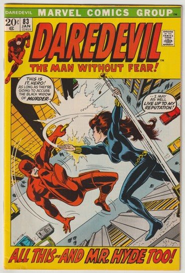 Daredevil #83 (1972) - John Romita cover