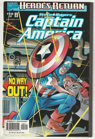 Captain America #2 (1998) - Heroes Return - Cover A