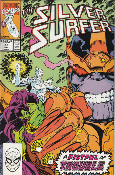 Silver Surfer #44 (1990) - 1st Appearance of the Infinity Gauntlet