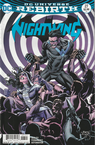 Nightwing #27 (2017) - Variant Casey Jones Cover