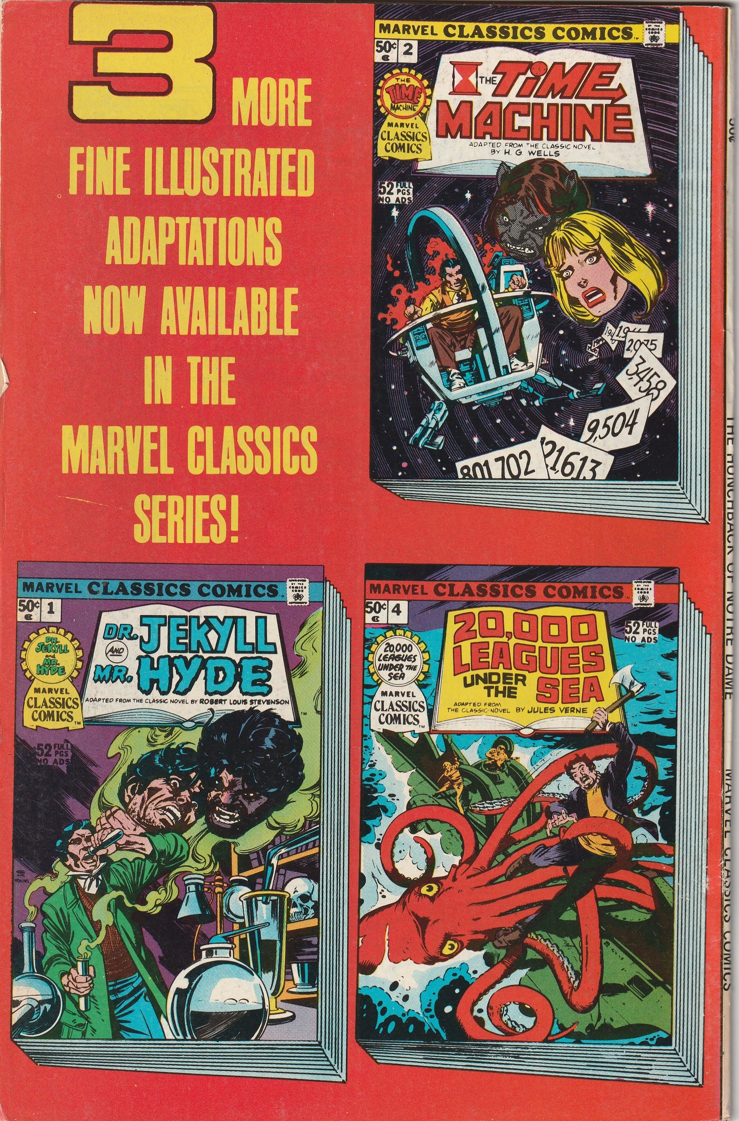 Marvel Classics Comics #3 (1976) - The Hunchback of Notre Dame