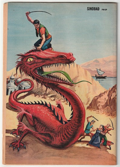 The Fantastic Voyages of Sindbad #1 (1965) - Painted cover
