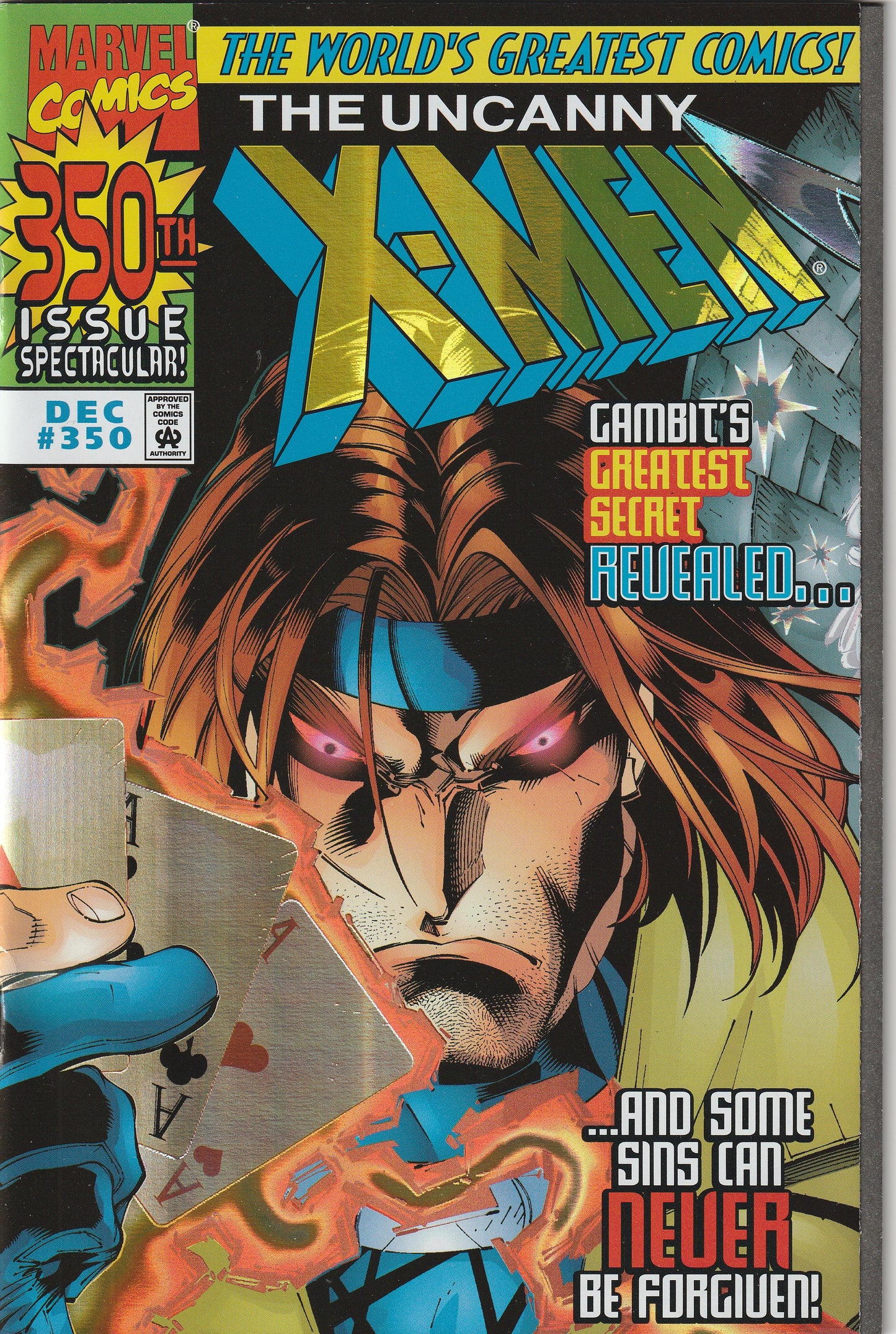 Uncanny X-Men #350 (1997) - Holographic Foil cover