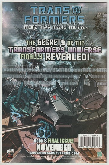 TransFormers: Generation 1 #6 (Vol 2, 2003) - Decepticon Cover