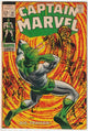 Captain Marvel #10 (1969) - Classic cover