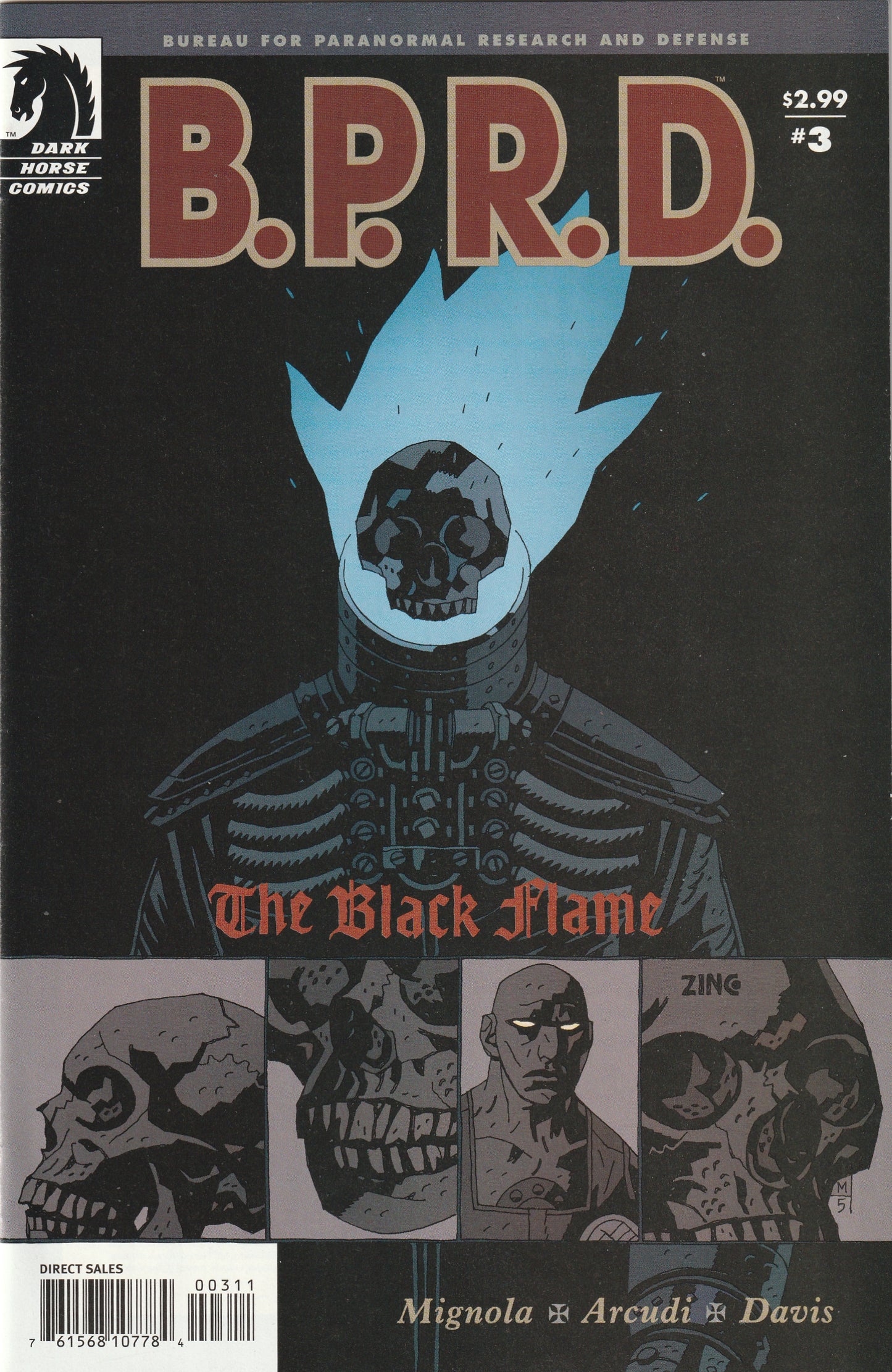 B.P.R.D. The Black Flame (2005-2006) - 6 issue mini series