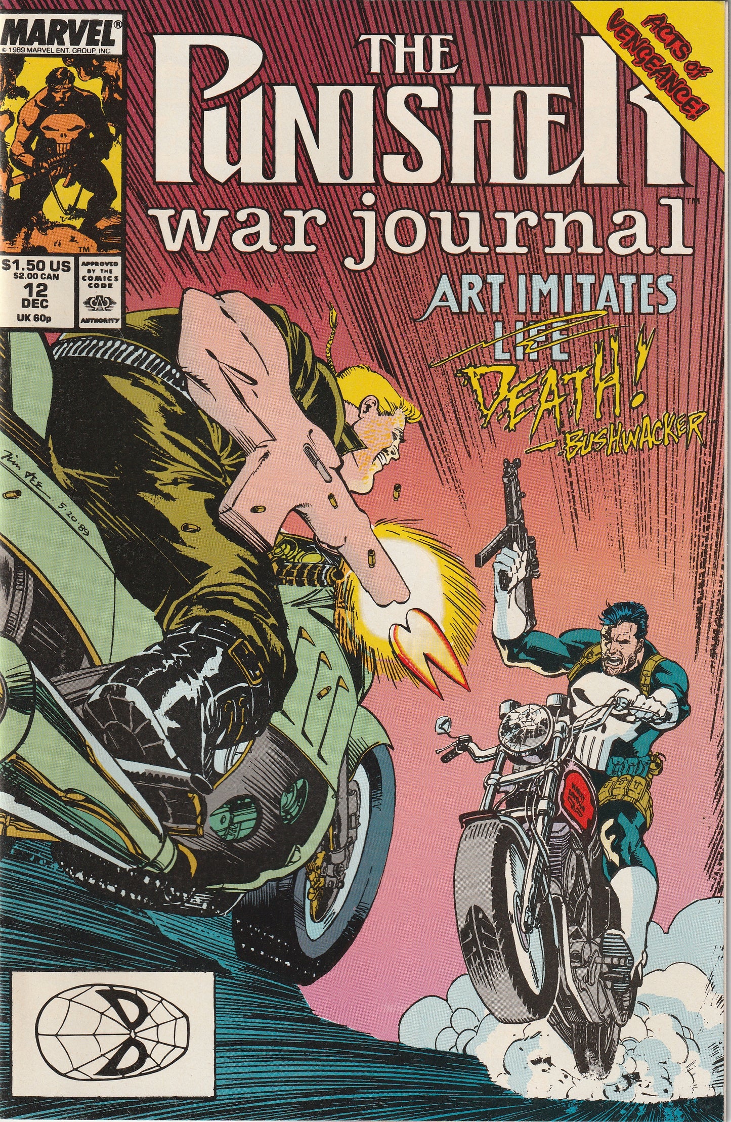 Punisher War Journal #12 (1989)