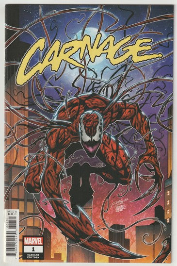Carnage #1 (2022) - Ron Lim Variant cover