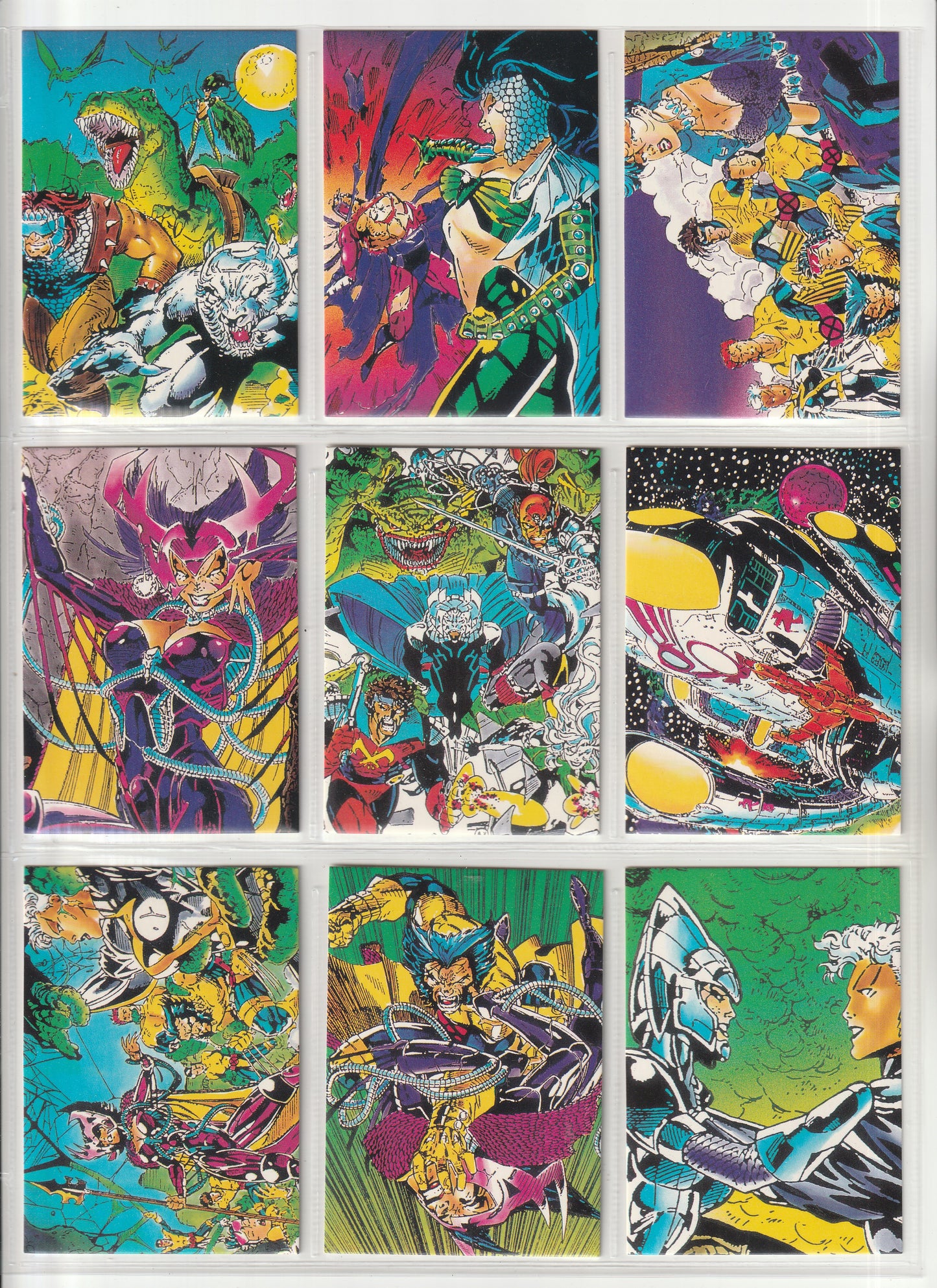 1991 Comic Images X-Men - Complete base set