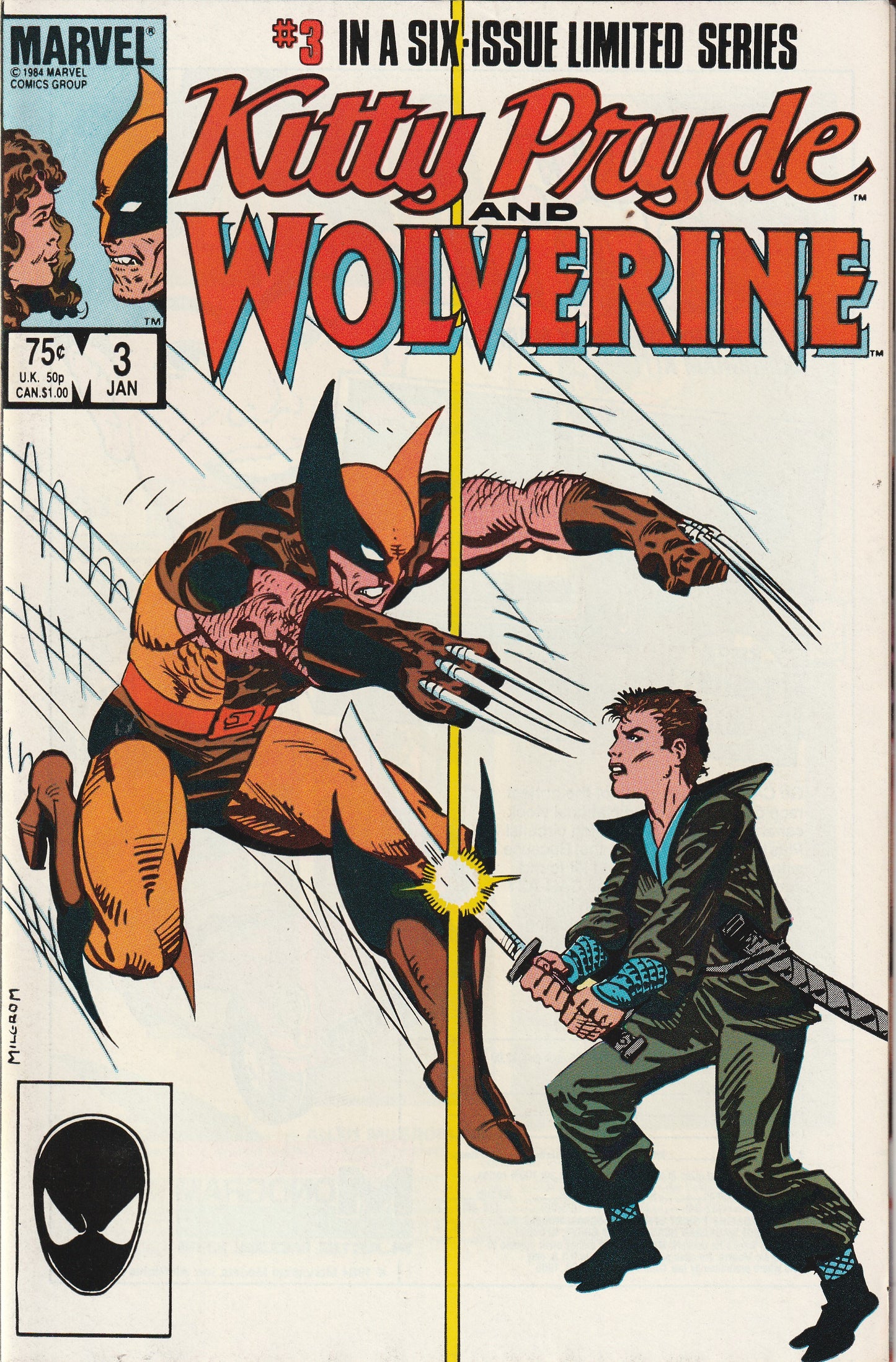 Kitty Pryde and Wolverine #3 (of 6) (1985)