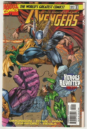 Avengers #12 (1997) - Heroes Reborn
