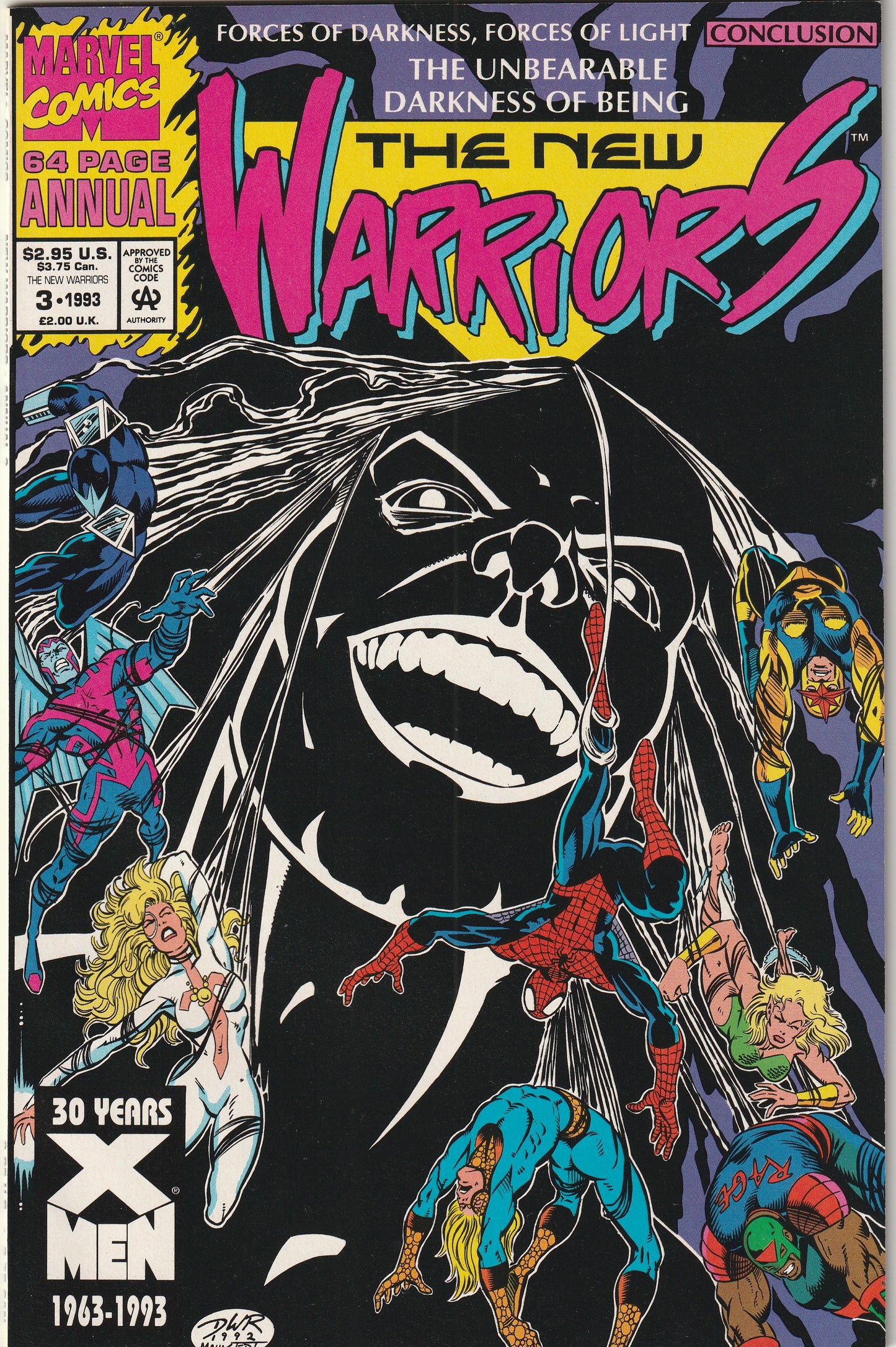 The New Warriors Annual #3 (1993) - Forces of Darkness