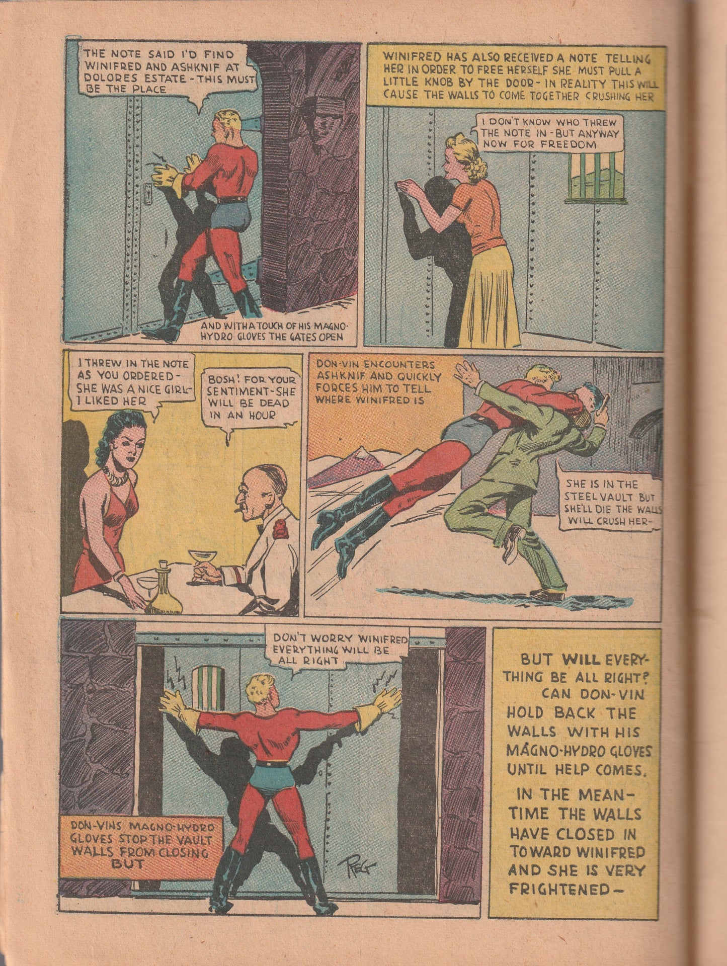 Hyper Mystery Comics Vol 1 #1 (1940) - Hyper, the Phenomenal begins