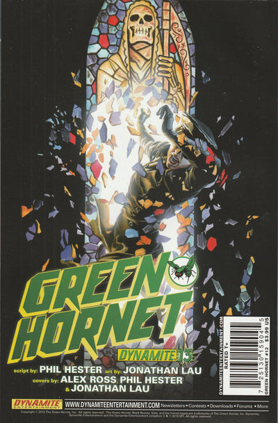 Green Hornet #12 (2010) - Cover by Alex Ross