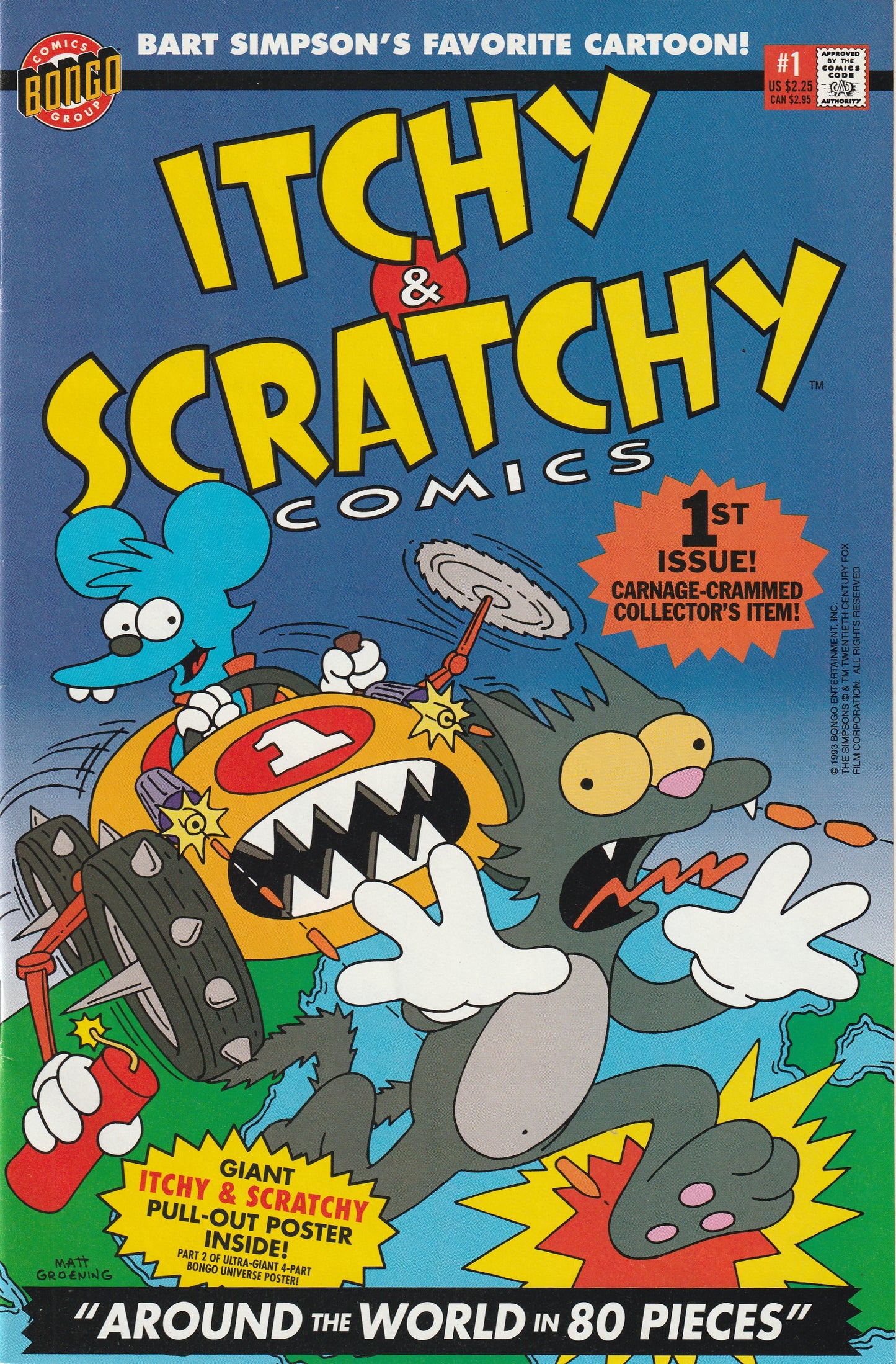 Itchy & Scratchy Comics #1 (1993)