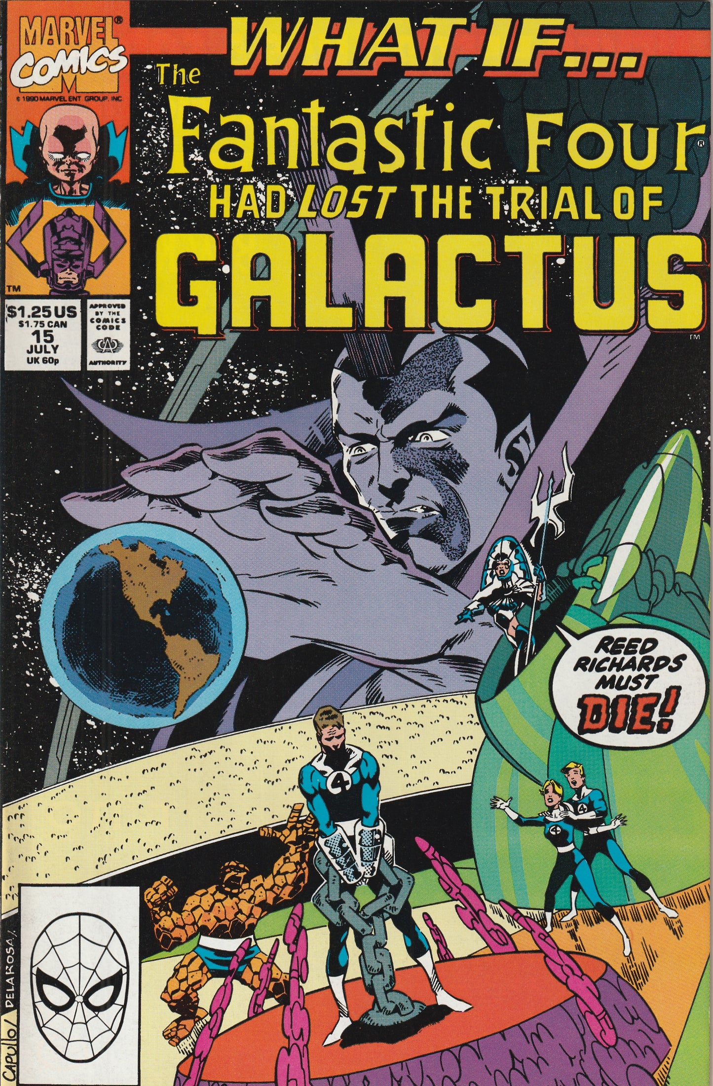 What If? #15 (Vol 2 - 1990) - The Fantastic Four Had Lost The Trial Of Galactus