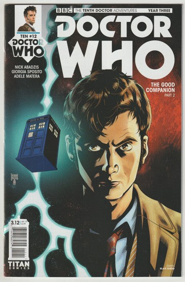 Doctor Who: The Tenth Doctor Year Three #12 (2018) - Cover A Blair Shedd