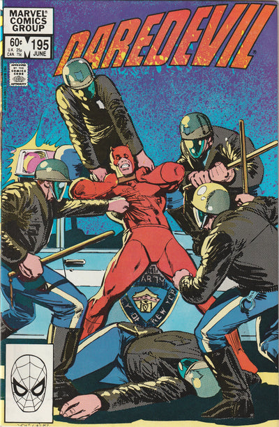 Daredevil #195 (1983) - 1st Appearance of Tarkington Brown