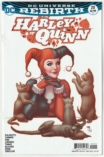 Harley Quinn #20 (2017) - Rebirth - Frank Cho Variant Cover