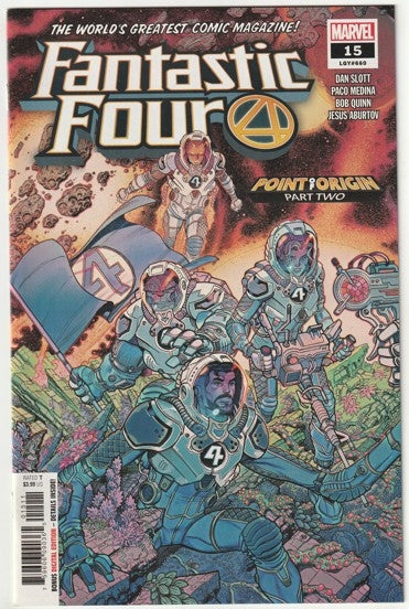 Fantastic Four #15 (LGY #660, Volume 6, 2019) - 1st team appearance of The Unparalleled