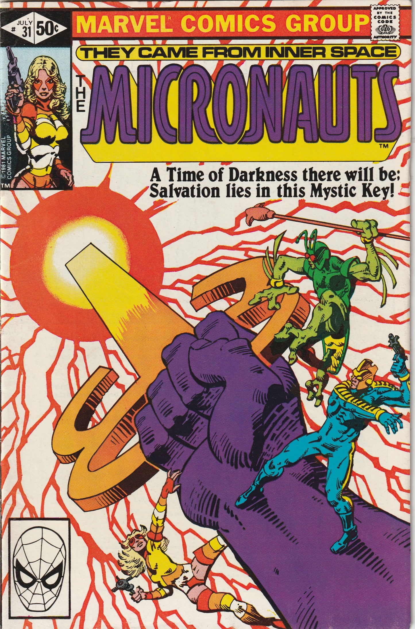 Micronauts #31 (1981)