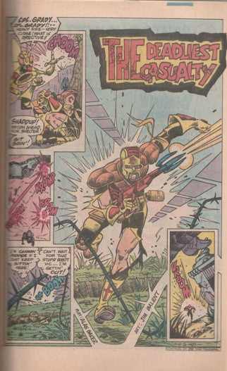 Sgt Rock #393 (1984) - 1st Jim Balent work - Canadian Price Variant