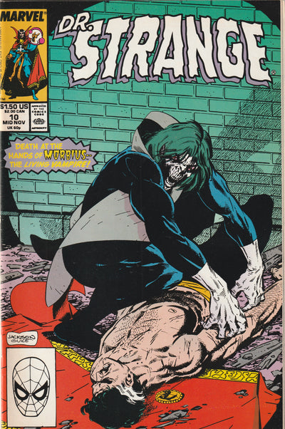 Doctor Strange, Sorcerer Supreme #10 (1989) - 1st appearance of Victor Strange, Morbius appearance