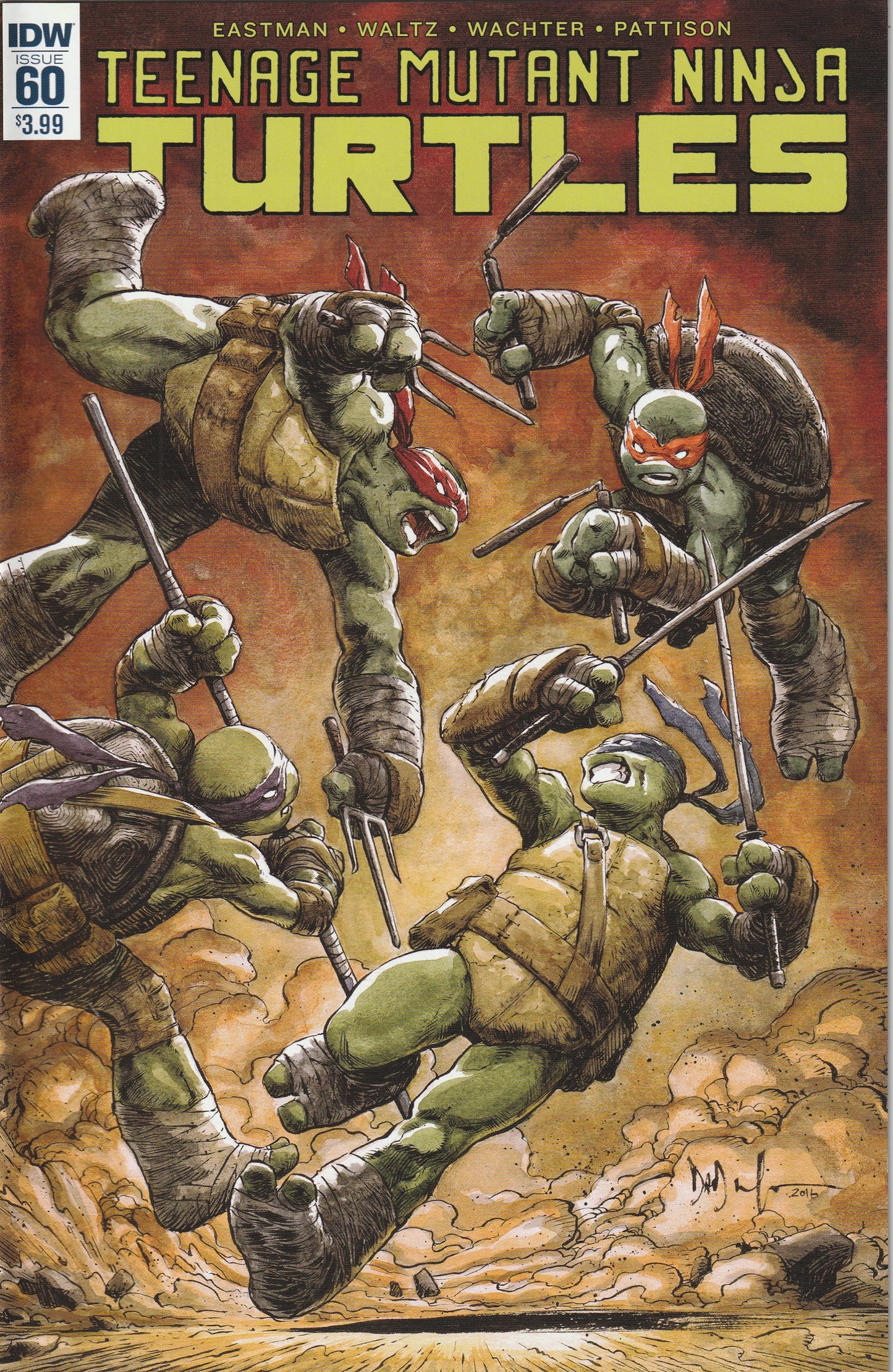 Teenage Mutant Ninja Turtles #60 (2016)