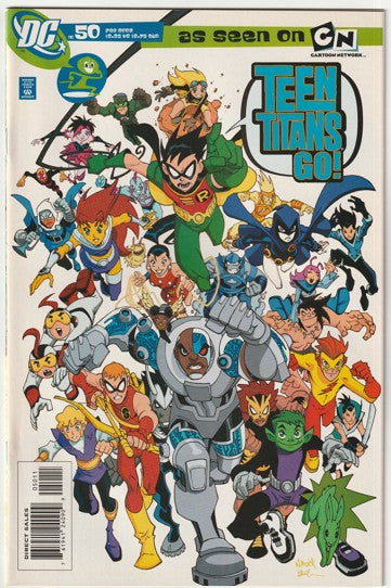 Teen Titans Go! #50 (2008) - Low print run!
