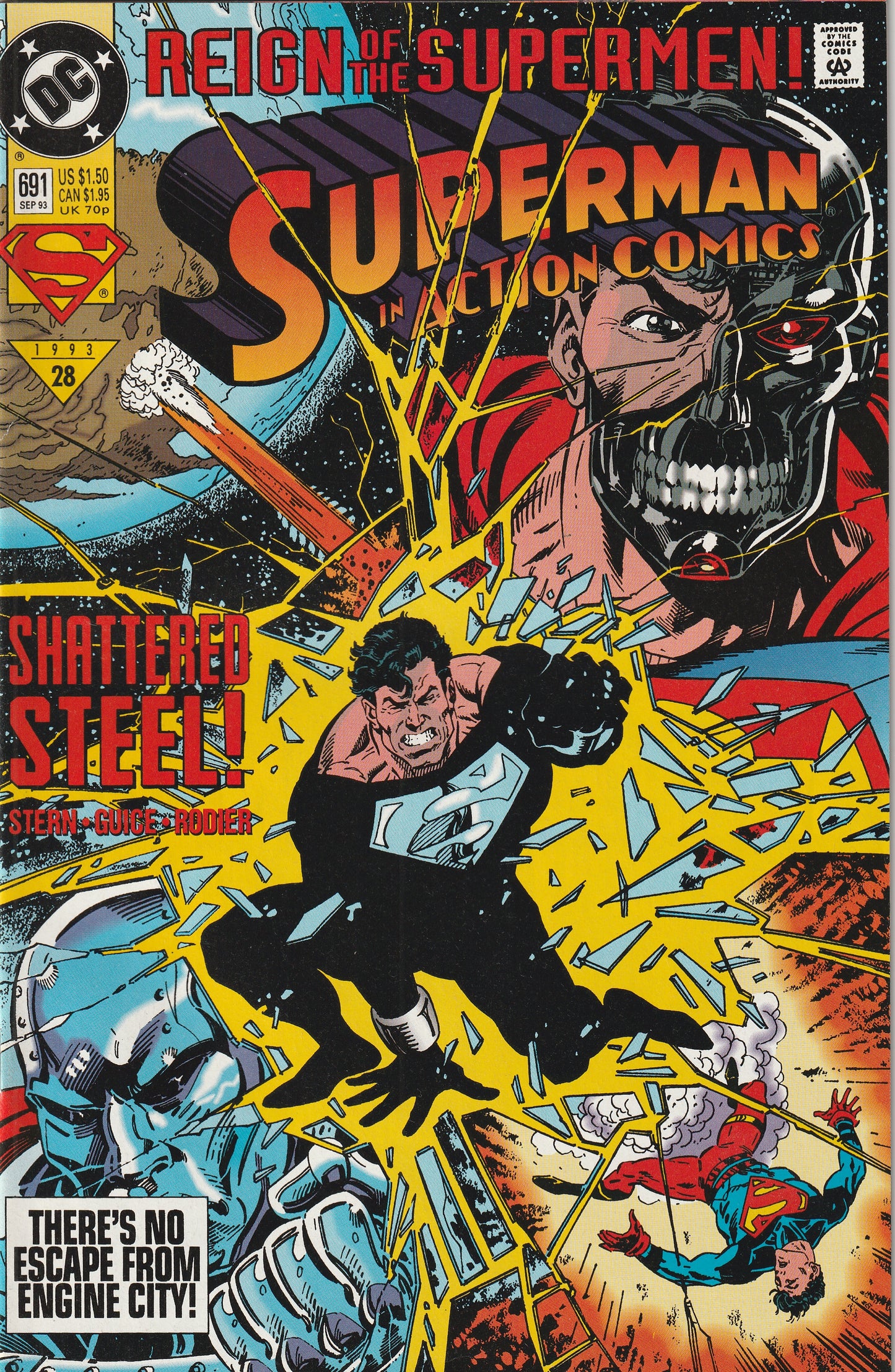 Action Comics #691 (1993) - Reign of the Supermen