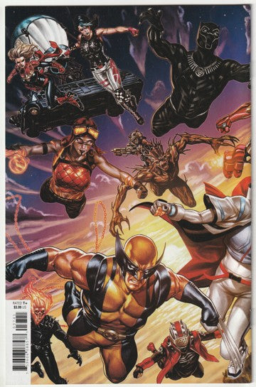 Avengers #37 (LGY #737) (2020) - Mark Brooks Fortnite Wraparound Variant Cover