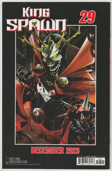 King Spawn #28 (2023) - Marcial Toledano Vargas Variant Cover
