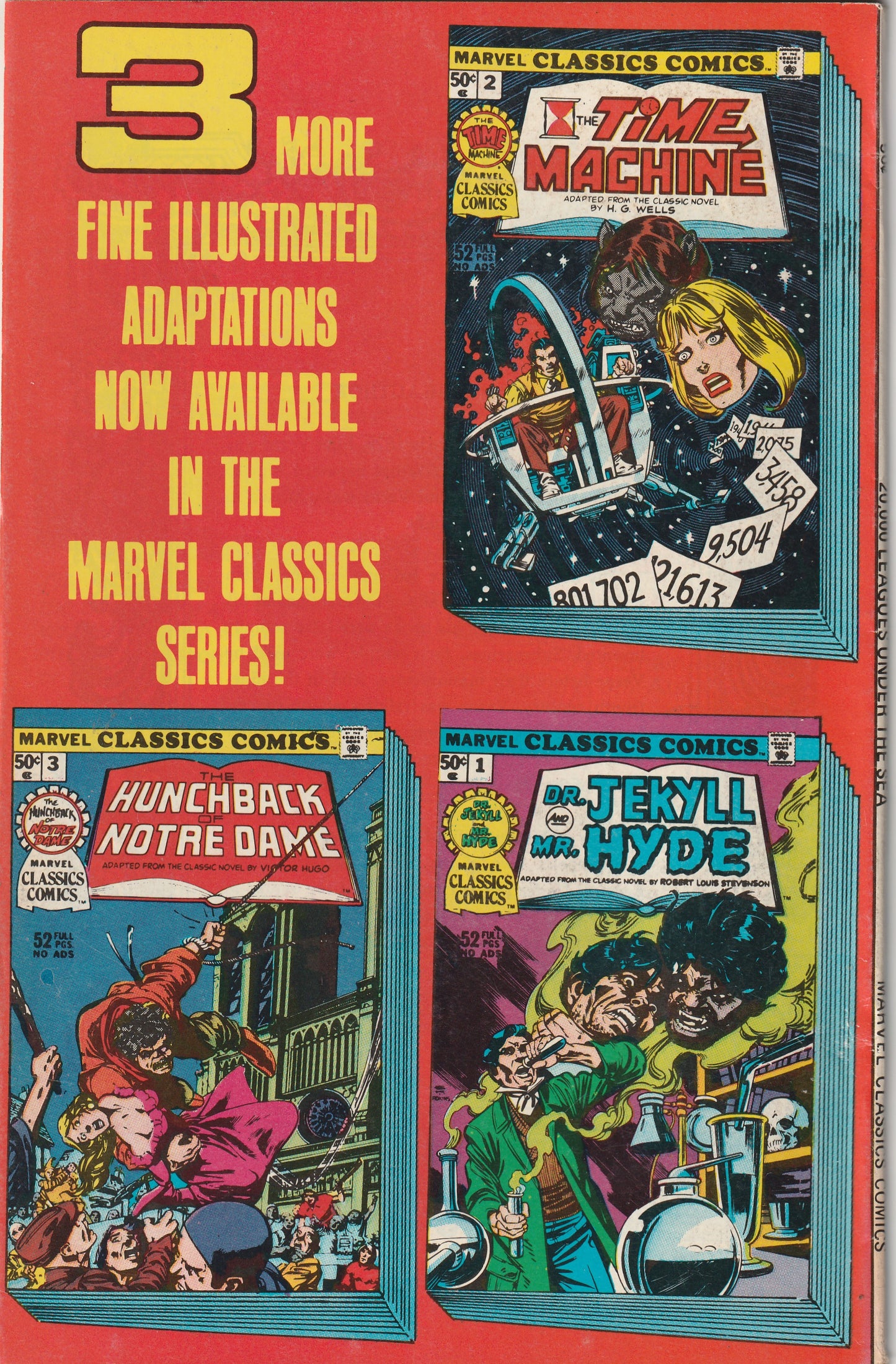 Marvel Classics Comics #4 (1976) - 20,000 Leagues Under the Sea