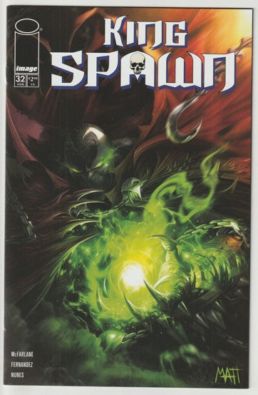 King Spawn #32 (2024) - Francesco Mattina Cover