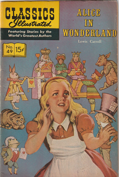 Classics Illustrated #49 - Alice in Wonderland (1966)