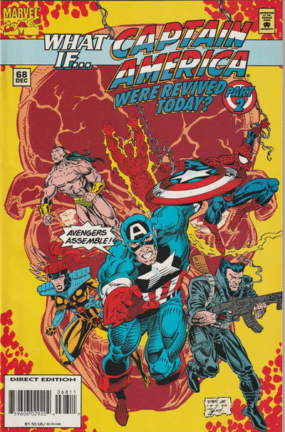 What If? #68 (Vol 2 - 1994) - Captain America Were Revived Today?