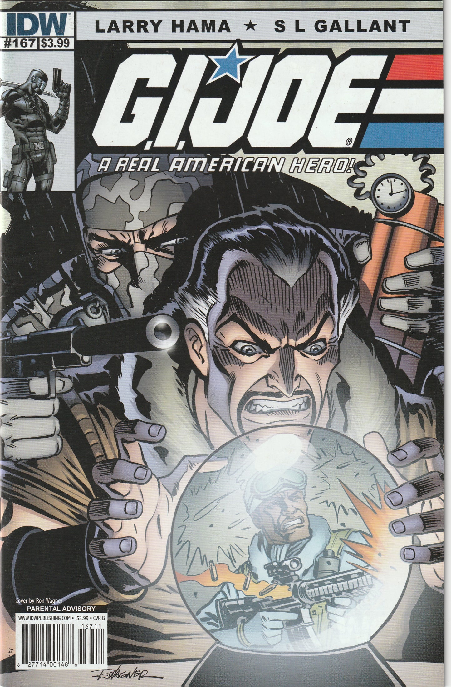 G.I. Joe: A Real American Hero #167 (2011) - Cover B Ron Wagner