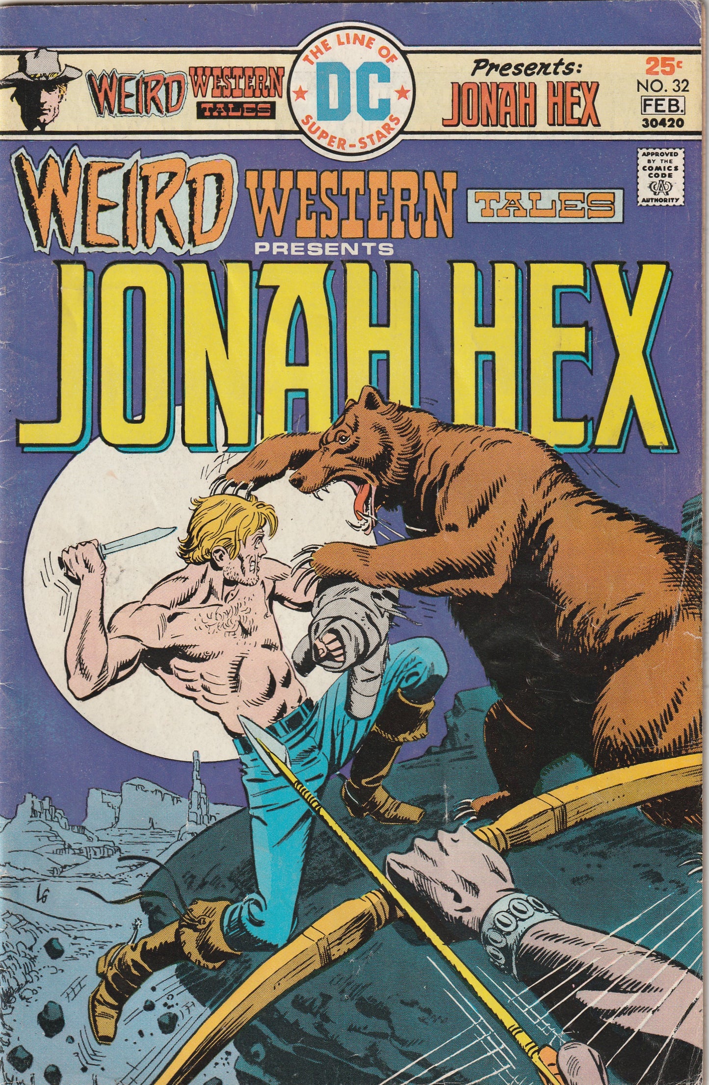 Weird Western Tales #32 (1976) - Presents Jonah Hex