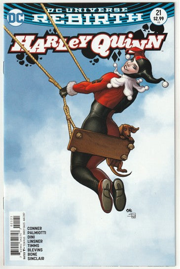 Harley Quinn #21 (2017) - Rebirth - Frank Cho Variant Cover