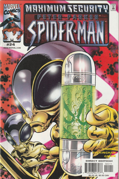 Peter Parker: Spider-Man #24 (2000) - Maximum Security tie-in